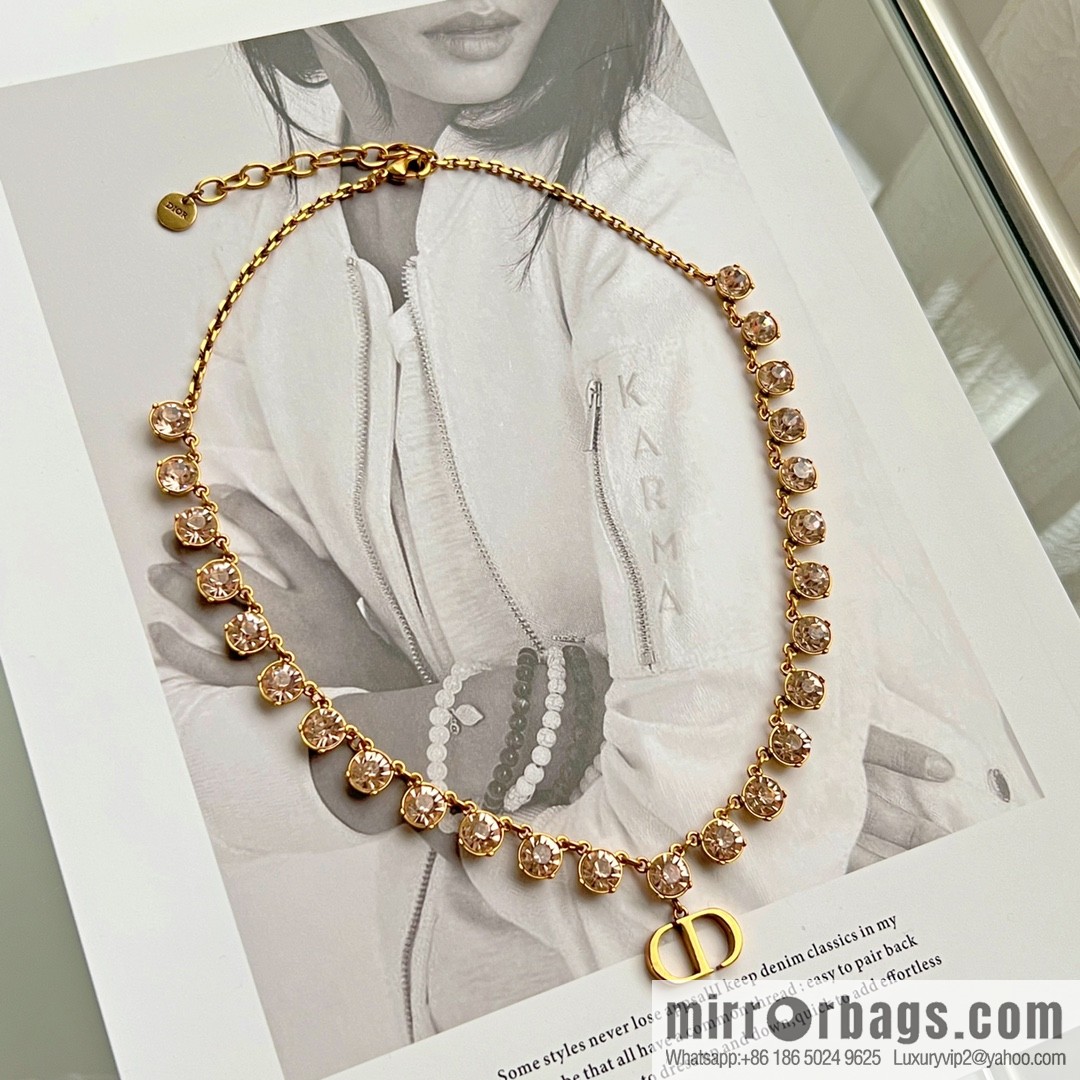 New ☑️ Dior CD necklace