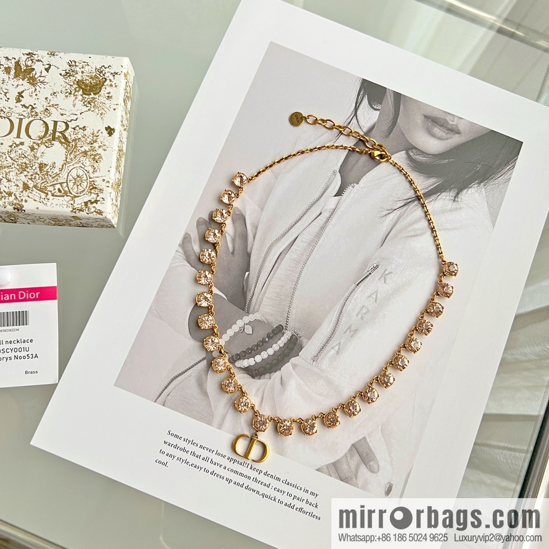 New ☑️ Dior CD necklace