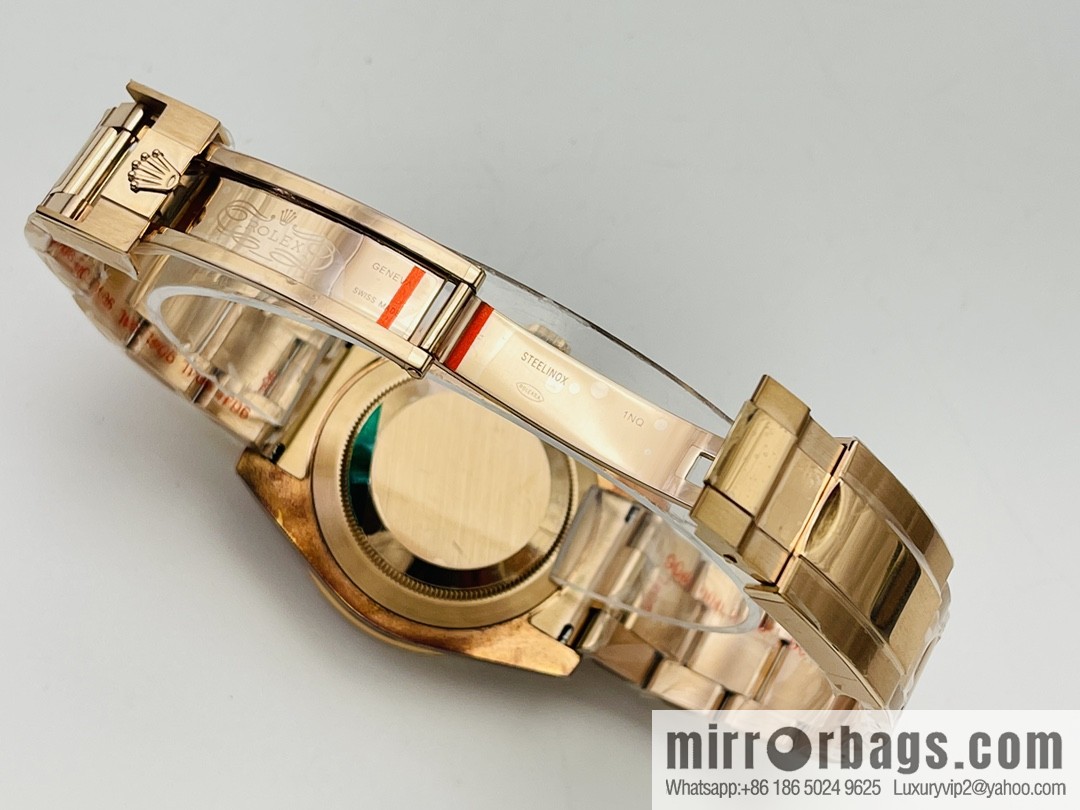 Rolex GMT II Rear Diamond Customized Edition Self-winding Movement Watch