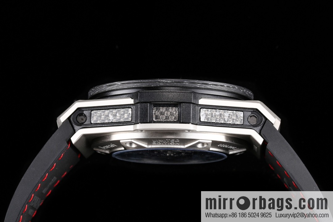 HBF FACTORY HUBLOT Hublot BlG BANG Series 401.OQ.0123.VR Carbon Fiber Bezel