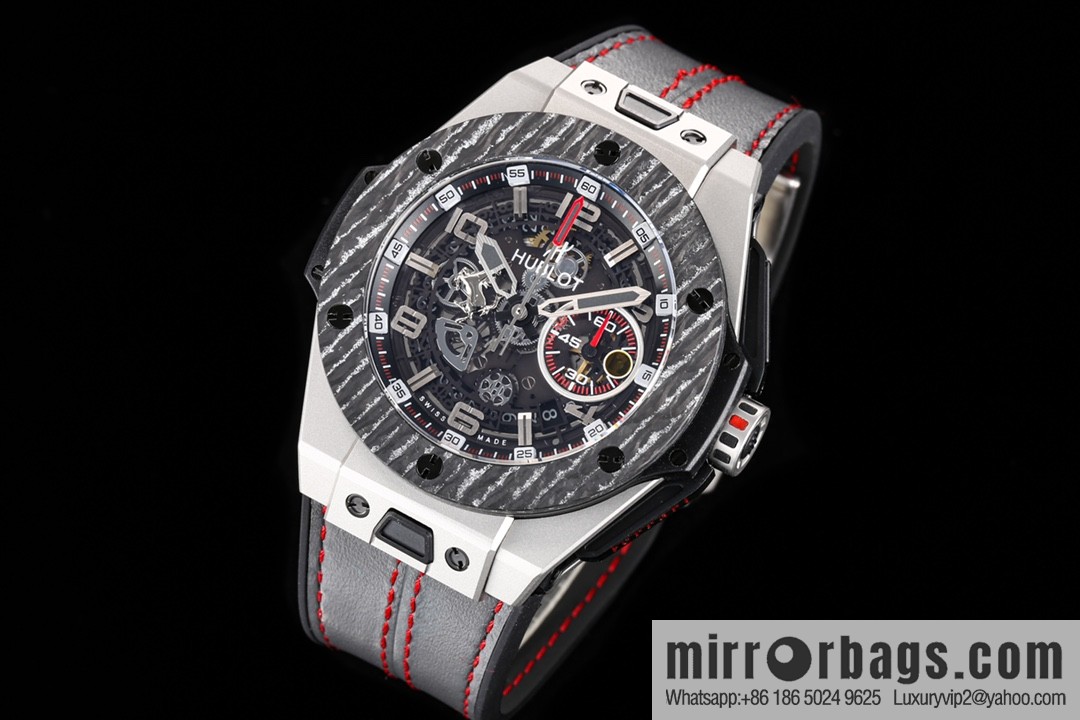 HBF FACTORY HUBLOT Hublot BlG BANG Series 401.OQ.0123.VR Carbon Fiber Bezel