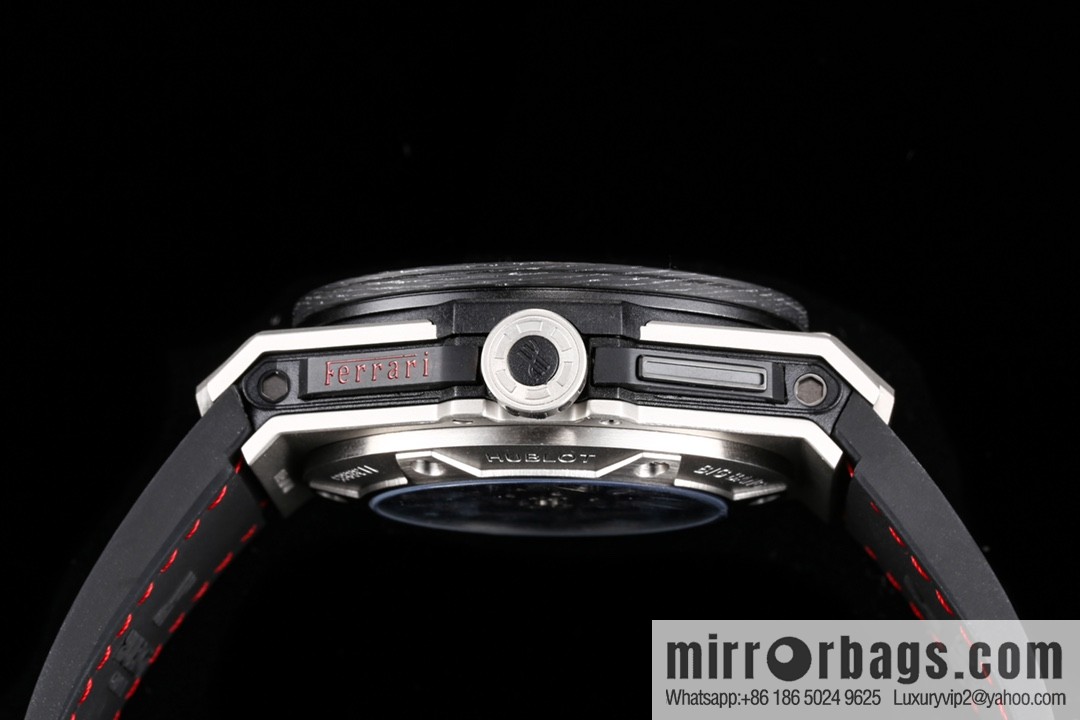 HBF FACTORY HUBLOT Hublot BlG BANG Series 401.OQ.0123.VR Carbon Fiber Bezel