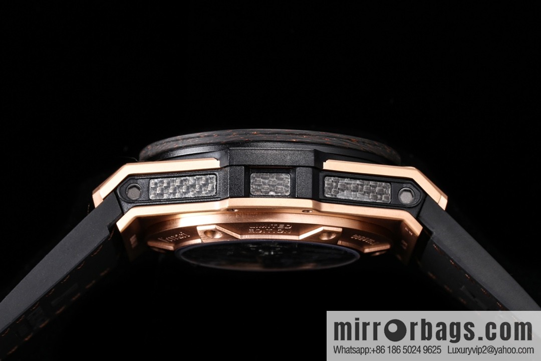HBF FACTORY HUBLOT Hublot BlG BANG Series 401.OQ.0123.VR Carbon Fiber Bezel