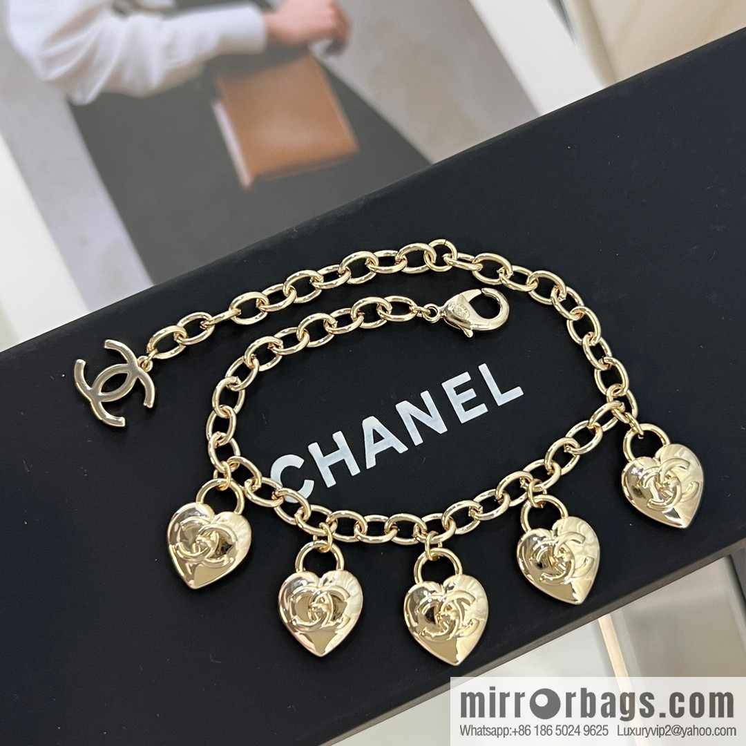 New ☑️ Chanel heart love bracelet