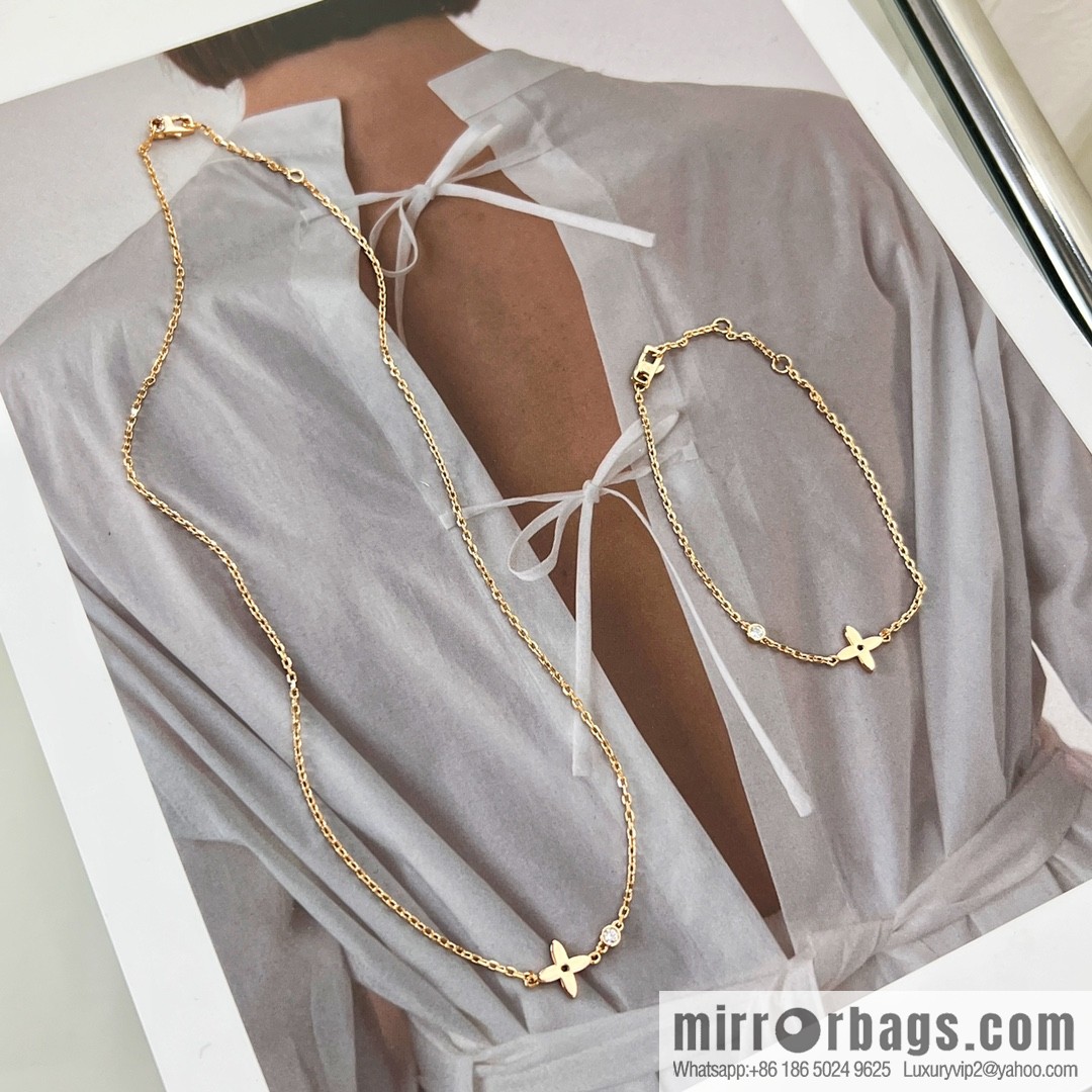 Louis Vuitton Louis Vuitton lv Zhong Chuxi same bracelet necklace