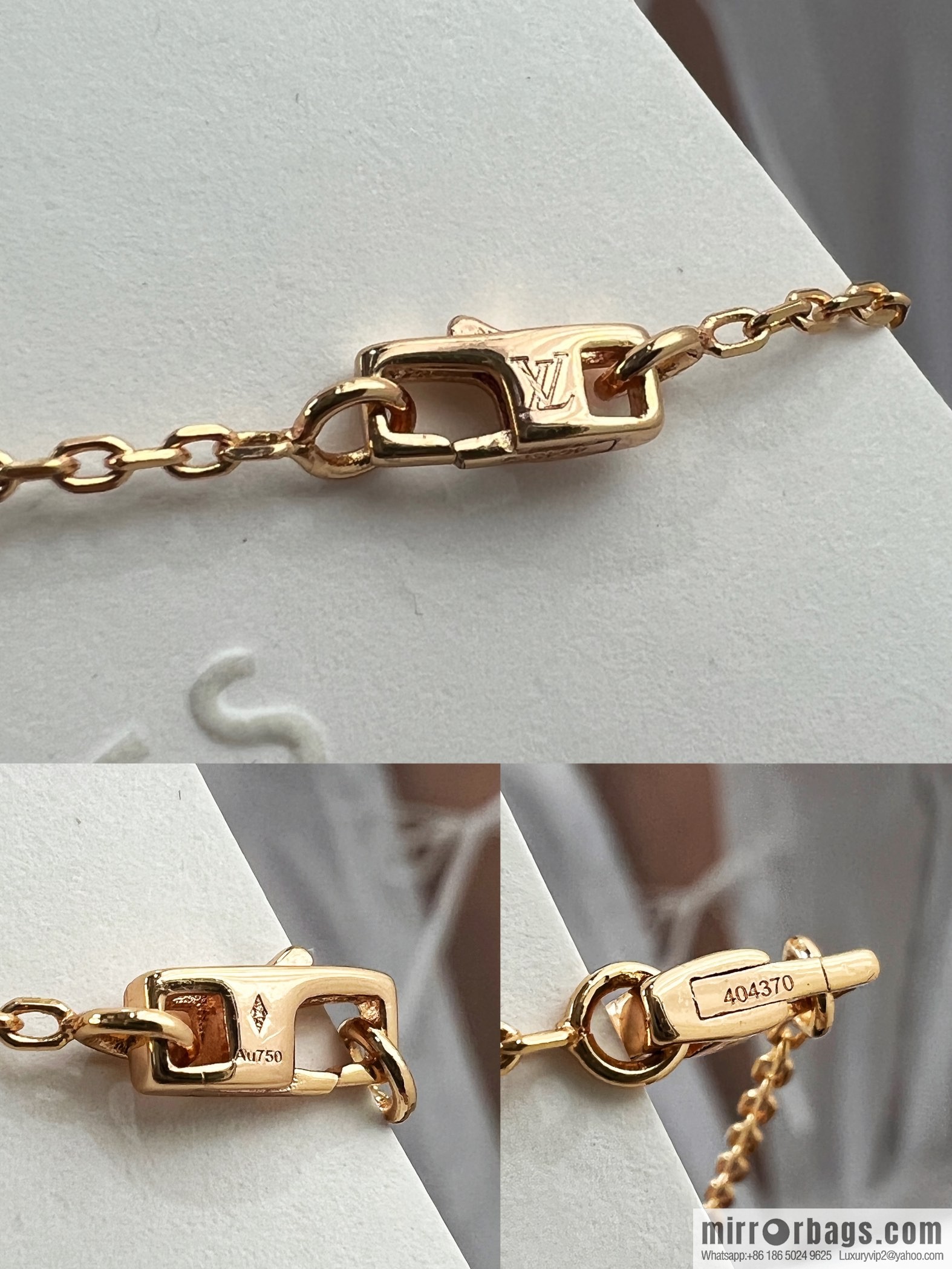 Louis Vuitton Louis Vuitton lv Zhong Chuxi same bracelet necklace