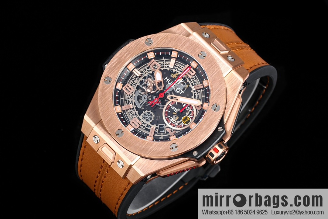 HBF FACTORY HUBLOT Hublot BlG BANG Series 401.OQ.0123.VR Carbon Fiber Bezel
