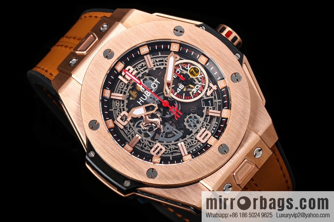 HBF FACTORY HUBLOT Hublot BlG BANG Series 401.OQ.0123.VR Carbon Fiber Bezel
