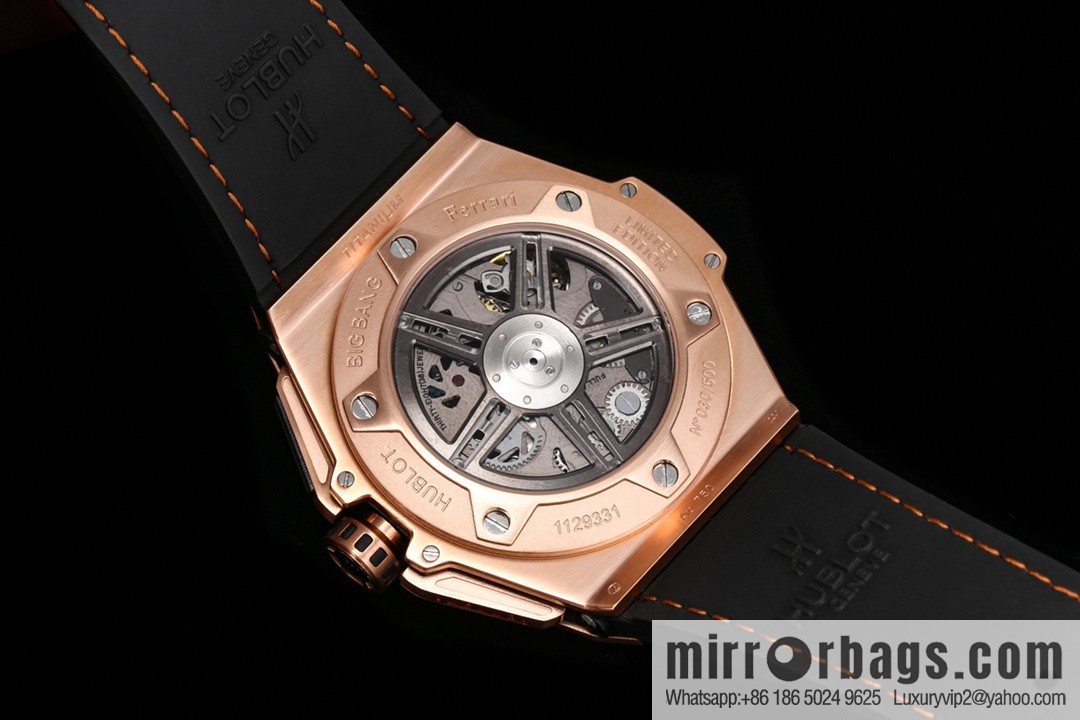 HBF FACTORY HUBLOT Hublot BlG BANG Series 401.OQ.0123.VR Carbon Fiber Bezel