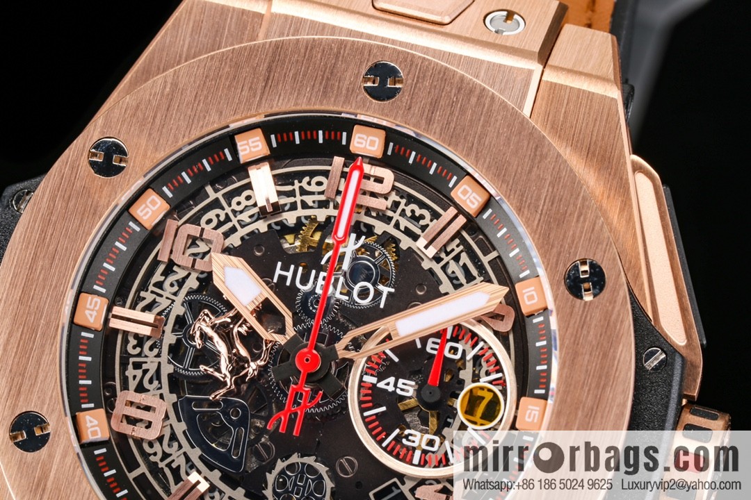 HBF FACTORY HUBLOT Hublot BlG BANG Series 401.OQ.0123.VR Carbon Fiber Bezel