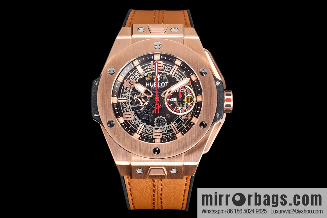 HBF FACTORY HUBLOT Hublot BlG BANG Series 401.OQ.0123.VR Carbon Fiber Bezel