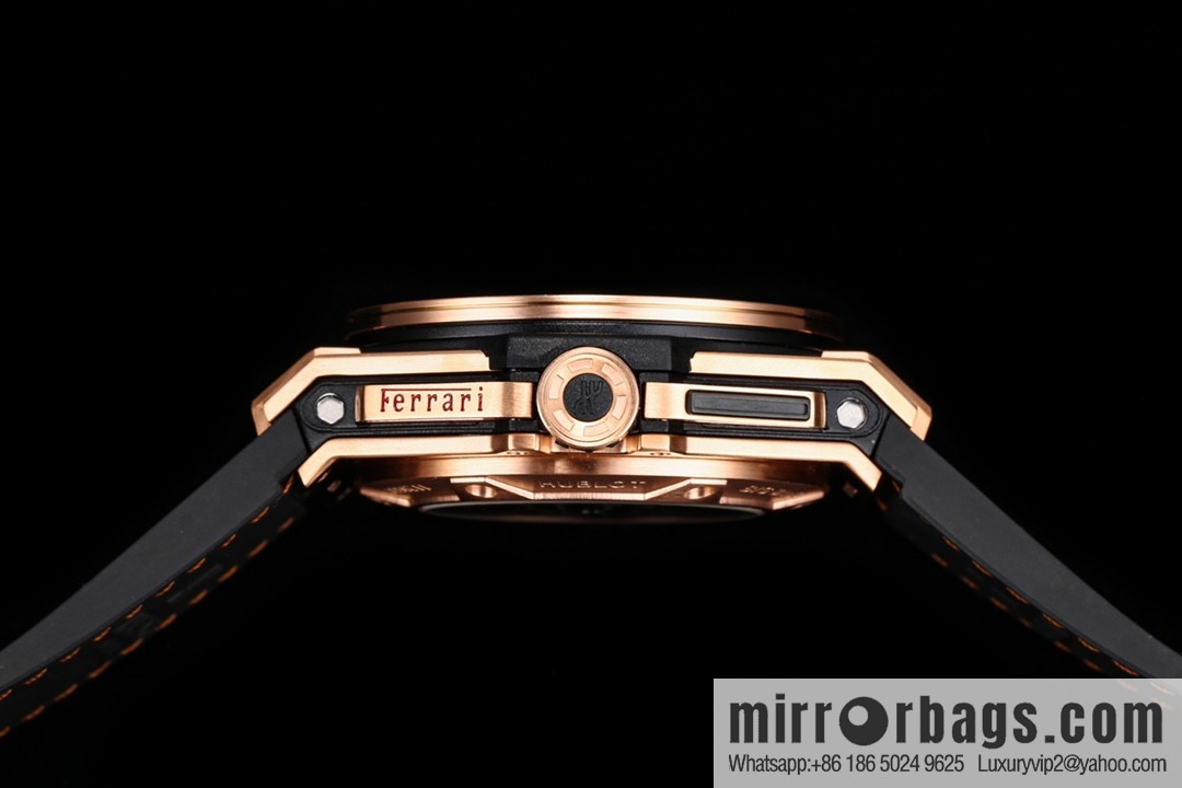 HBF FACTORY HUBLOT Hublot BlG BANG Series 401.OQ.0123.VR Carbon Fiber Bezel