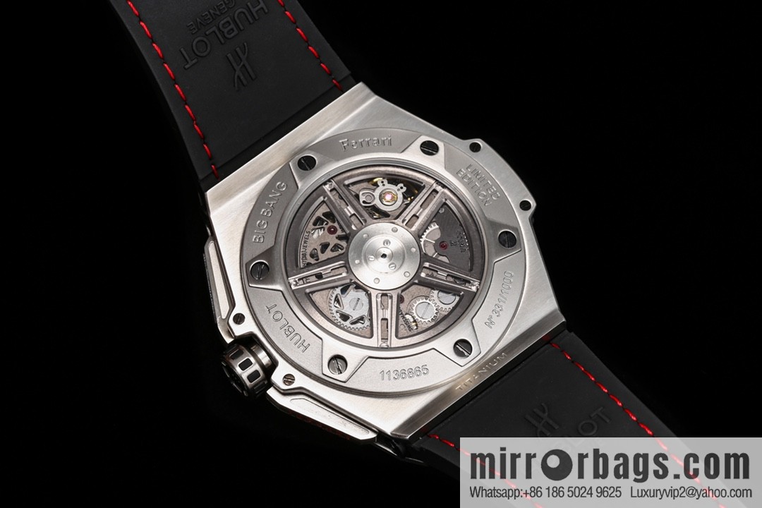 HBF FACTORY HUBLOT Hublot BlG BANG Series 401.OQ.0123.VR Carbon Fiber Bezel