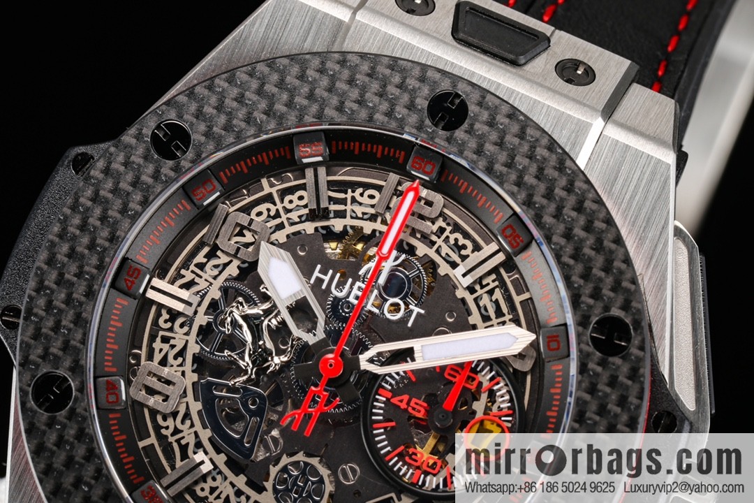 HBF FACTORY HUBLOT Hublot BlG BANG Series 401.OQ.0123.VR Carbon Fiber Bezel
