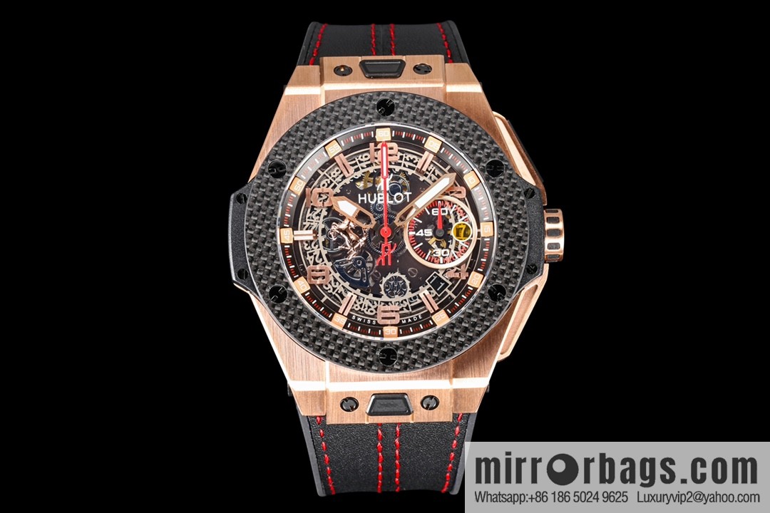 HBF FACTORY HUBLOT Hublot BlG BANG Series 401.OQ.0123.VR Carbon Fiber Bezel