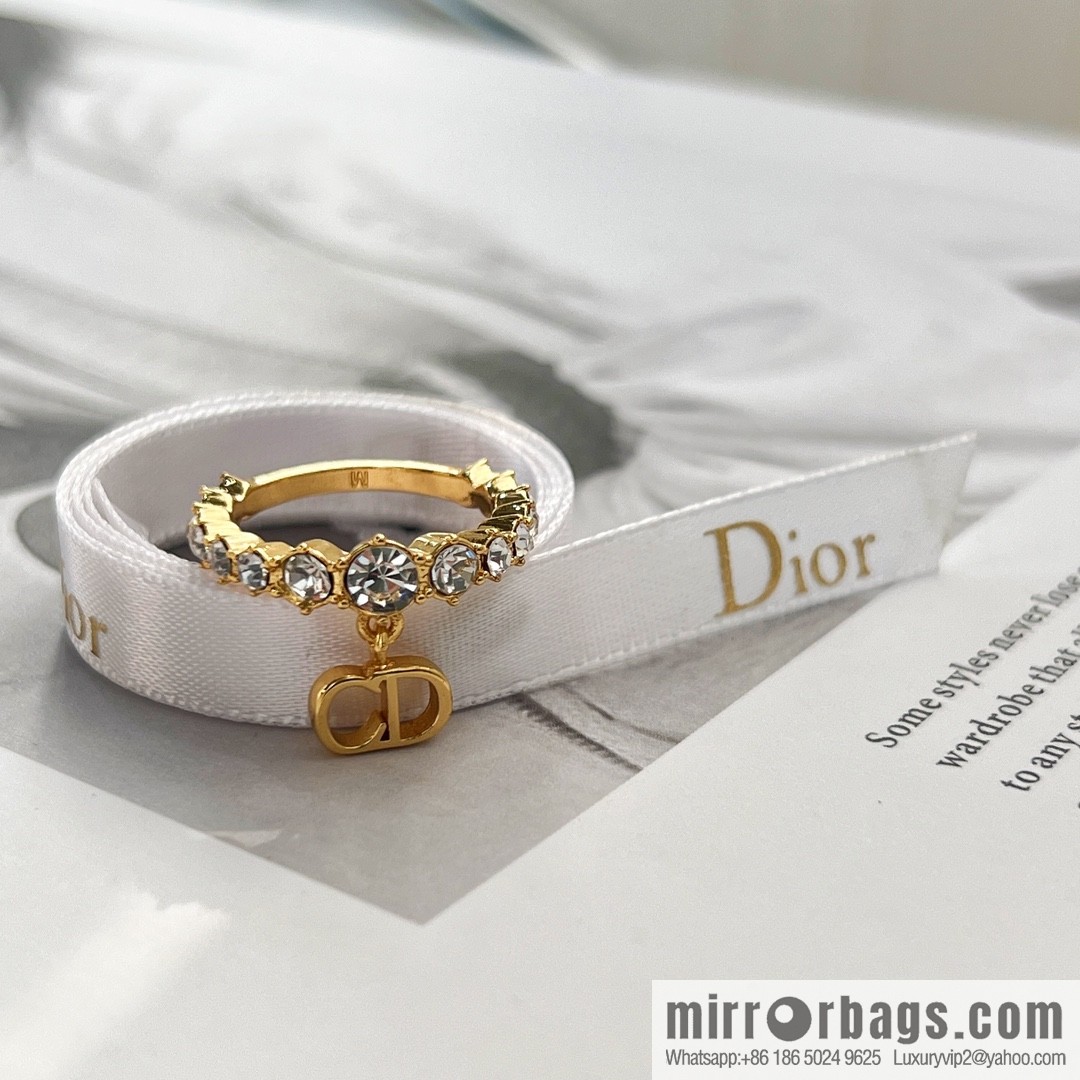 New ☑️ DIOR full diamond CD ring