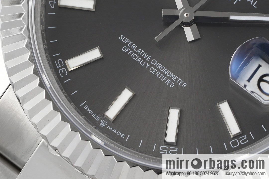 After repeated tempering, the Rolex log series watch 41MM3235 movement was created