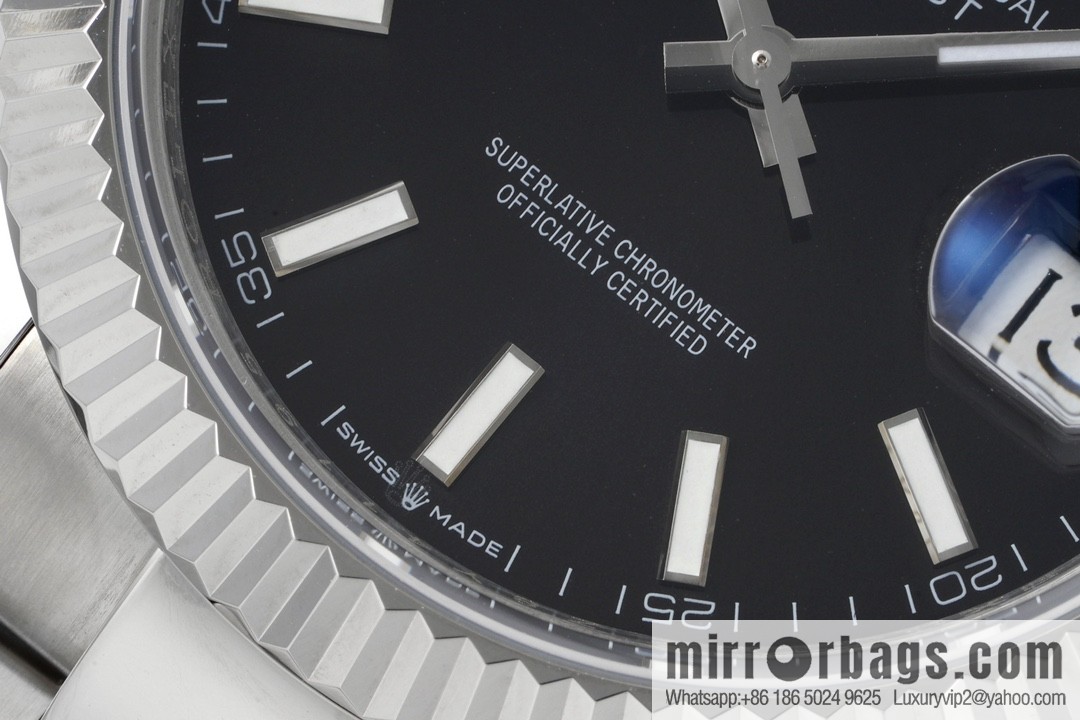 After repeated tempering, the Rolex log series watch 41MM3235 movement was created