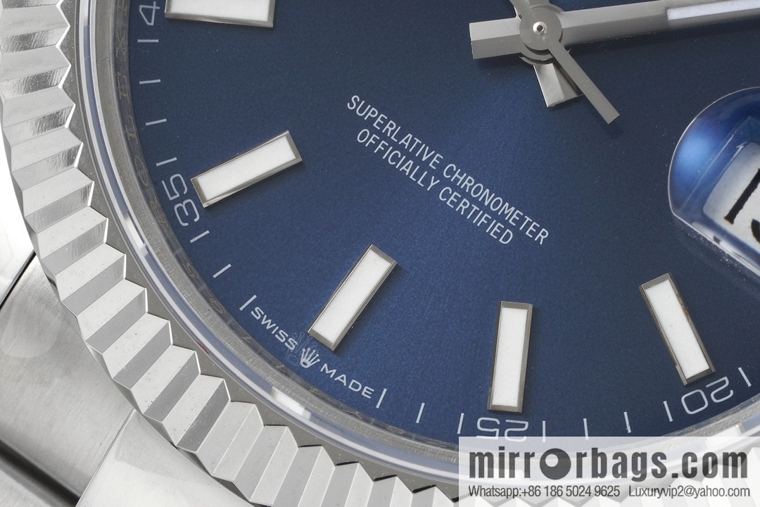 After repeated tempering, the Rolex log series watch 41MM3235 movement was created