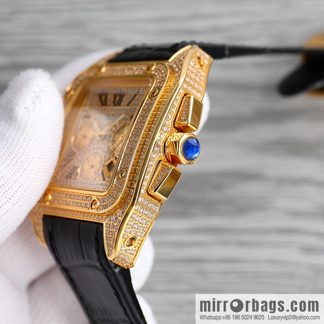 Classic new model launched, Cartier CARTIER ๐ฎ AF1 Santos watch WM509018
