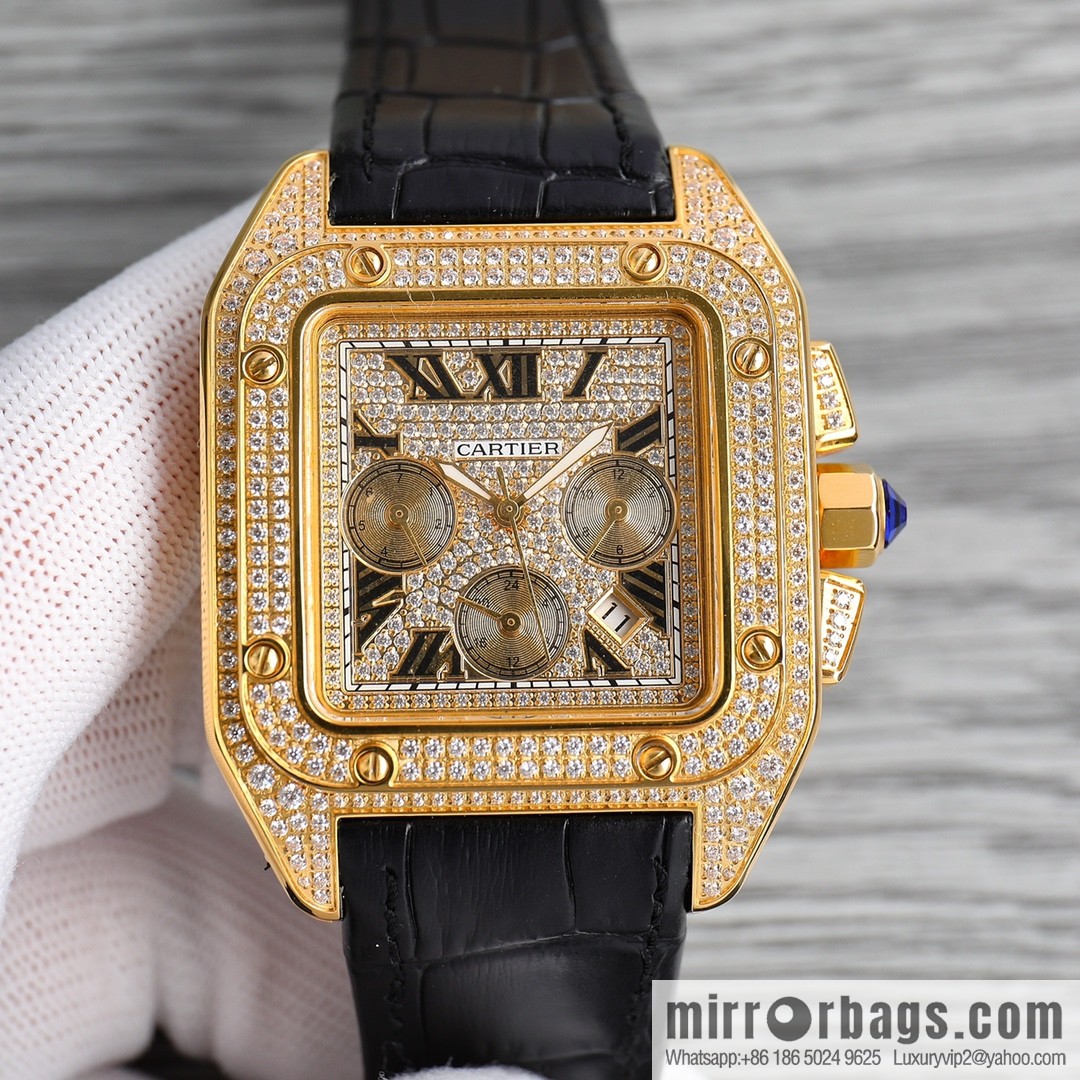 Classic new model launched, Cartier CARTIER ๐ฎ AF1 Santos watch WM509018