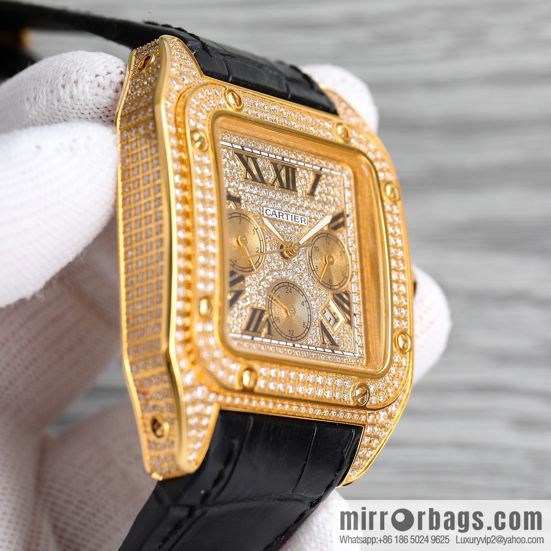Classic new model launched, Cartier CARTIER ๐ฎ AF1 Santos watch WM509018