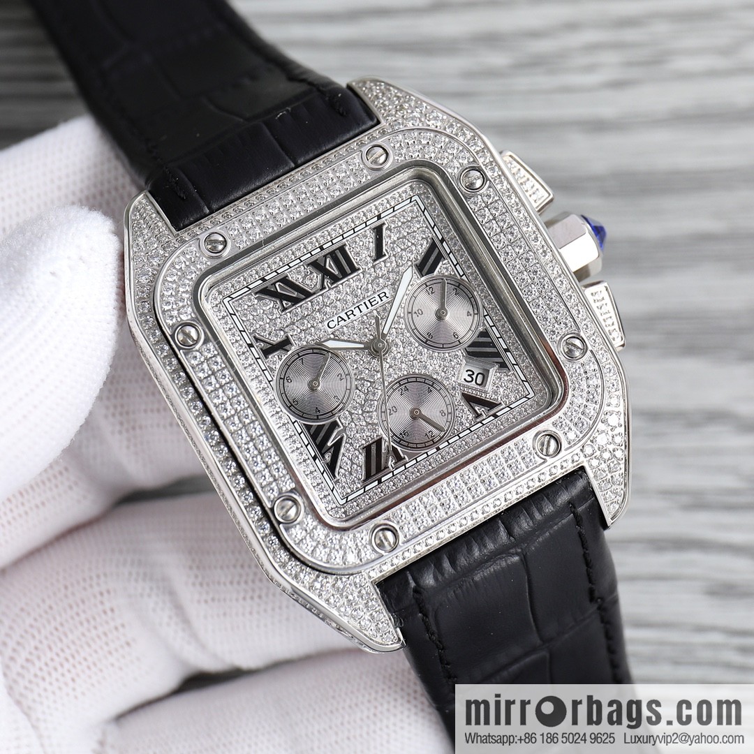 Classic new model launched, Cartier CARTIER ๐ฎ AF1 Santos watch WM509018