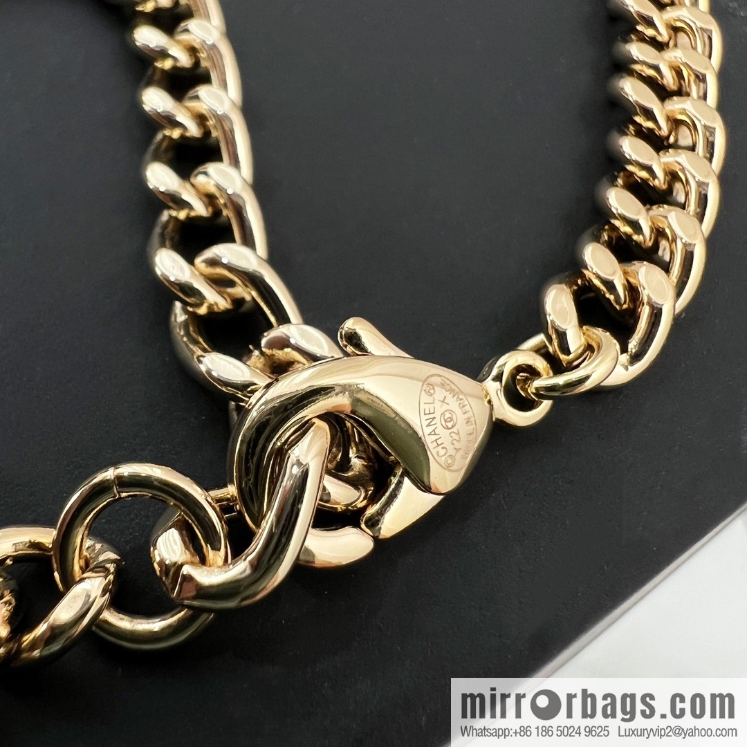 New ☑️ Chanel double c necklace