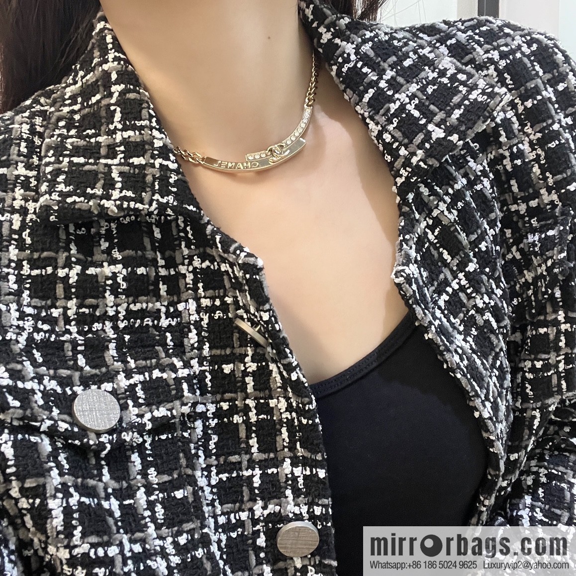 New ☑️ Chanel double c necklace