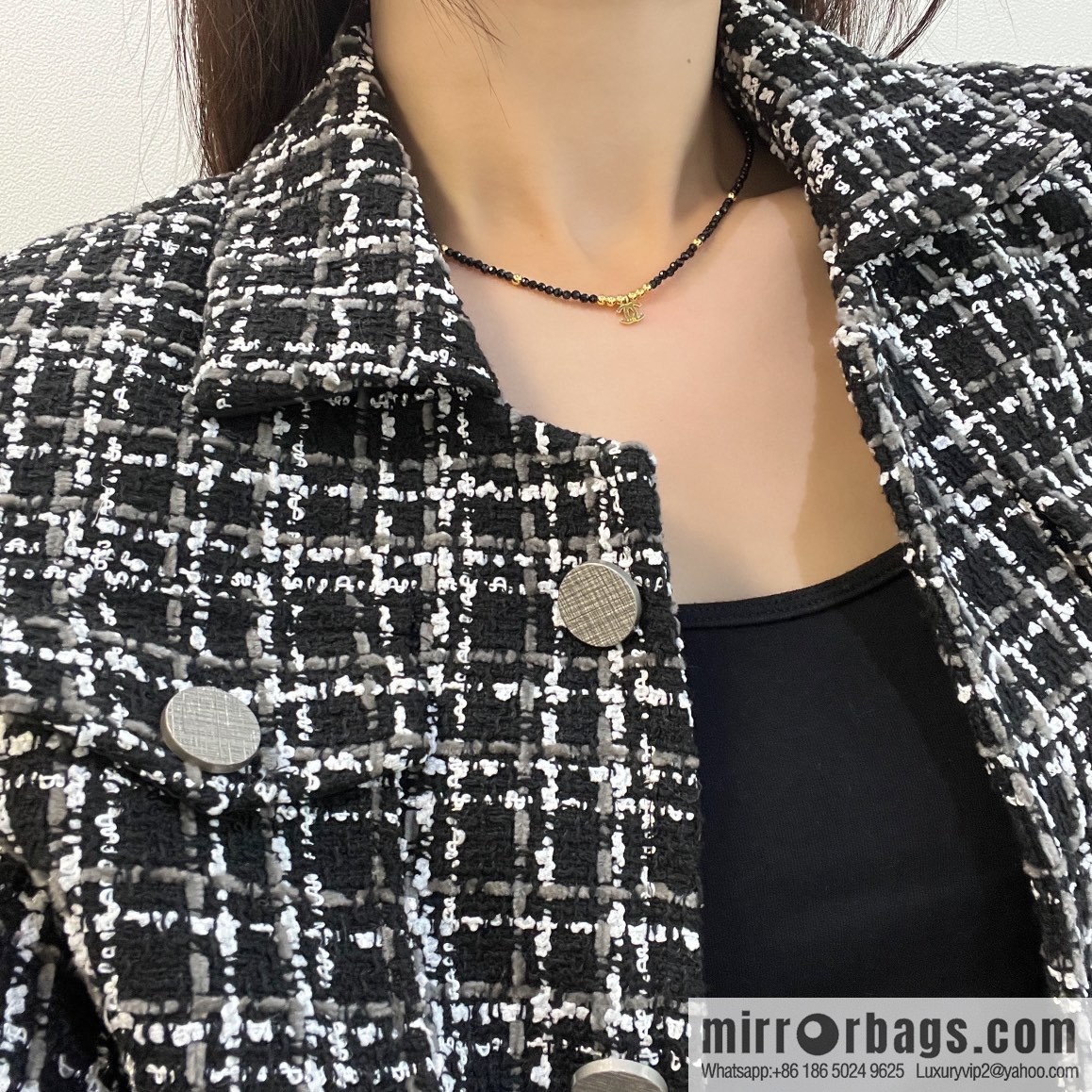 New ☑️ Chanel double c necklace