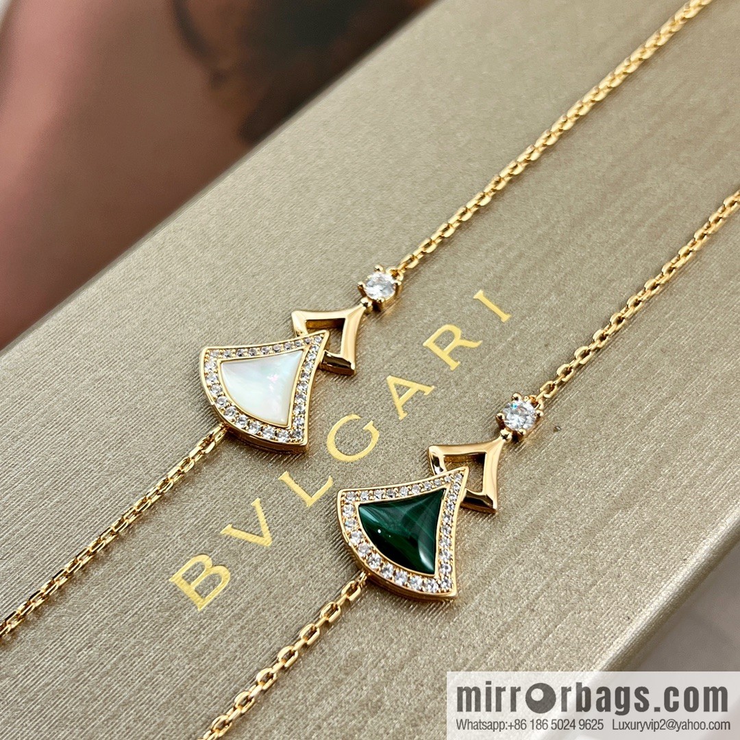 BVLGARI Bulgari DIVAS 'DREAM malachite white fritillary bracelet