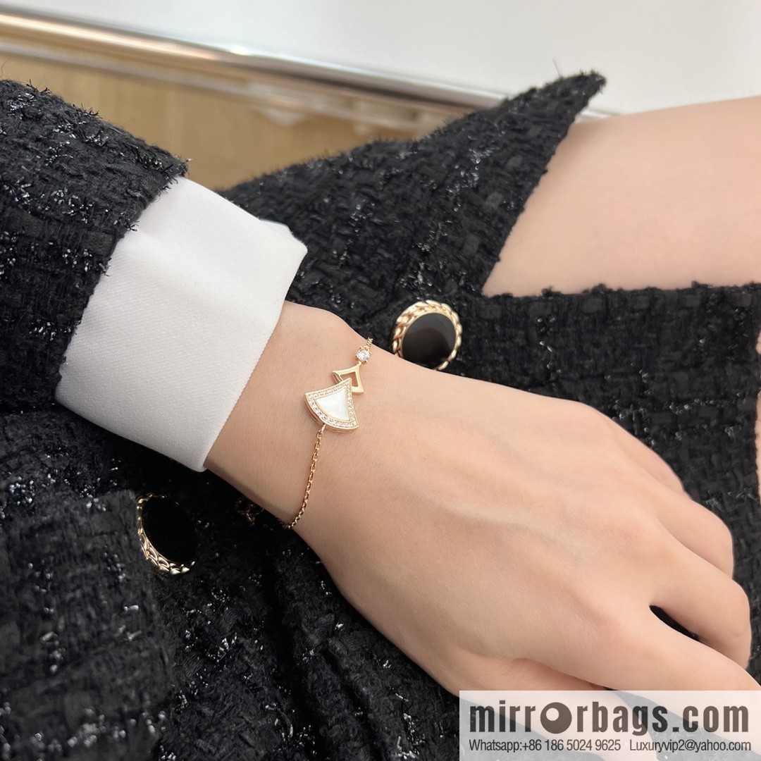 BVLGARI Bulgari DIVAS 'DREAM malachite white fritillary bracelet