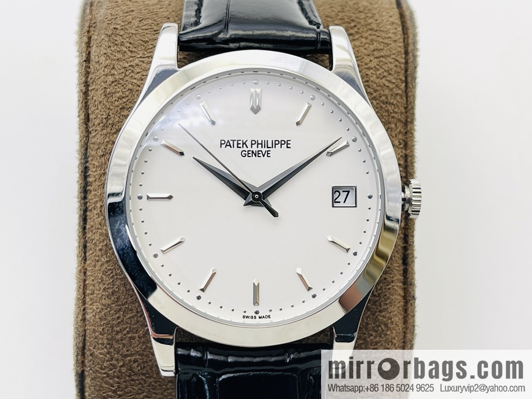 Patek Philippe Classic Watch Series - 5296-001. Platinum V4 Upgraded 324 Movement Watch