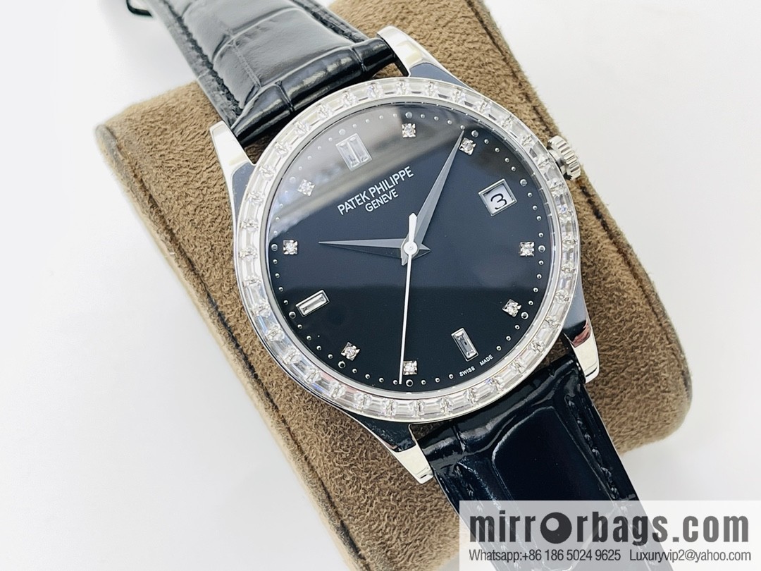 Patek Philippe Classic Watch Series - 5296-001. Platinum V4 Upgraded 324 Movement Watch
