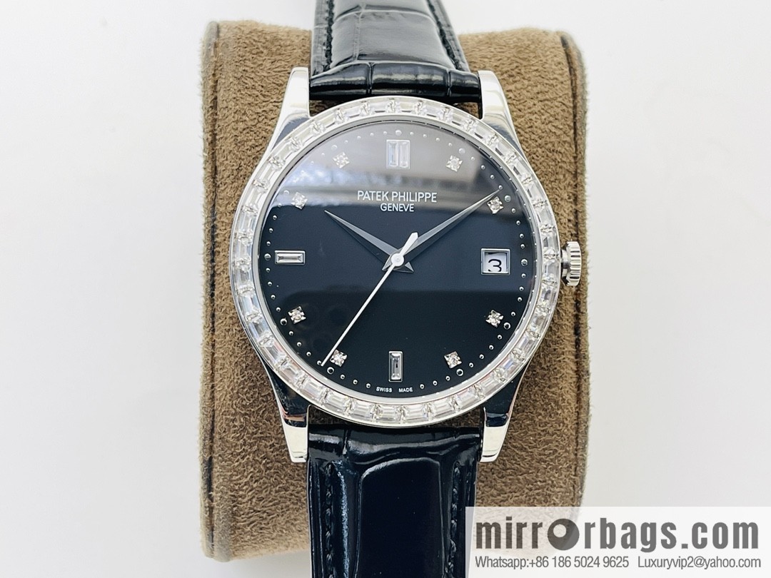 Patek Philippe Classic Watch Series - 5296-001. Platinum V4 Upgraded 324 Movement Watch