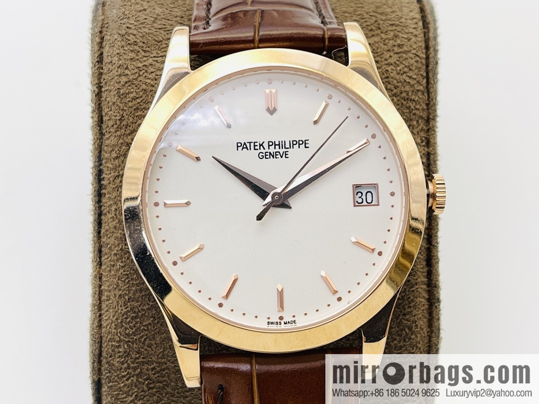 Patek Philippe Classic Watch Series - 5296-001. Platinum V4 Upgraded 324 Movement Watch