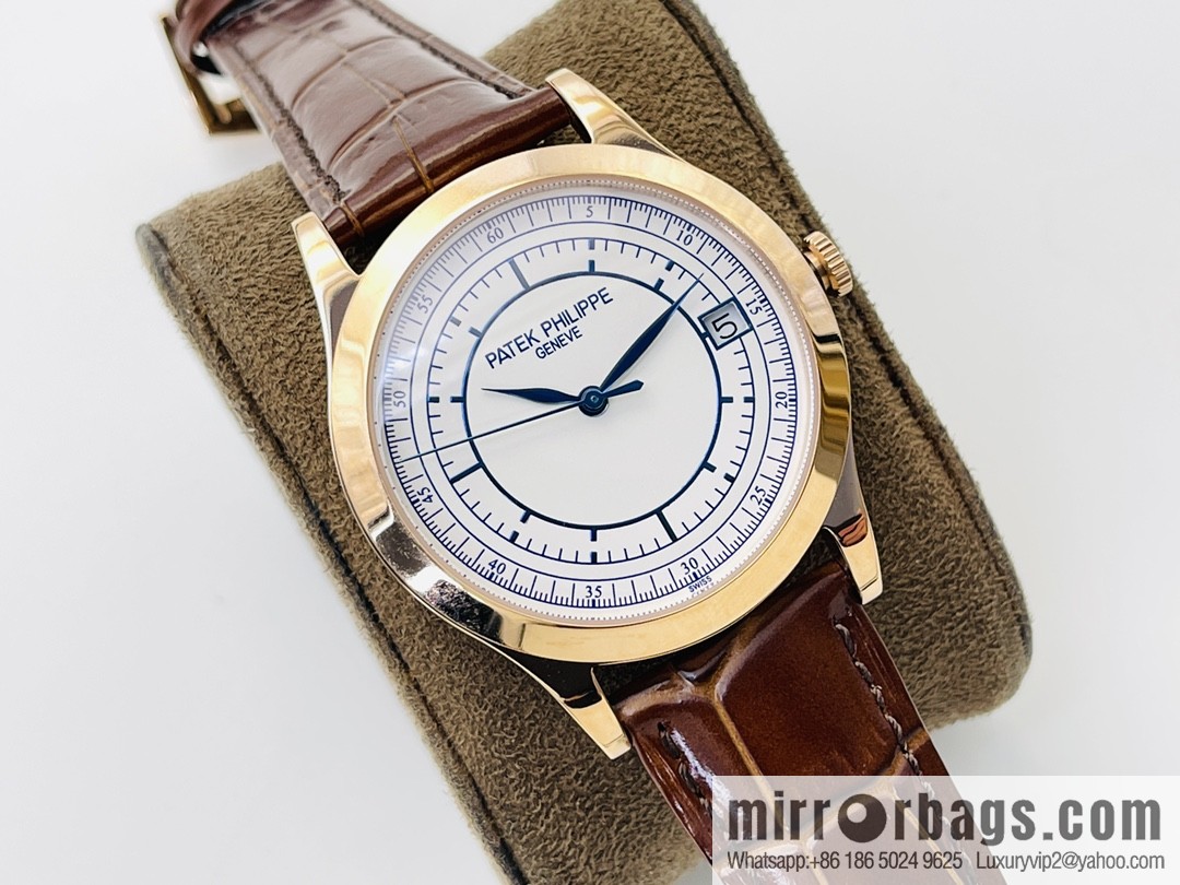 Patek Philippe Classic Watch Series - 5296-001. Platinum V4 Upgraded 324 Movement Watch