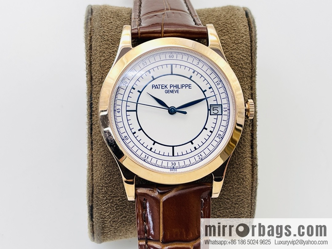 Patek Philippe Classic Watch Series - 5296-001. Platinum V4 Upgraded 324 Movement Watch