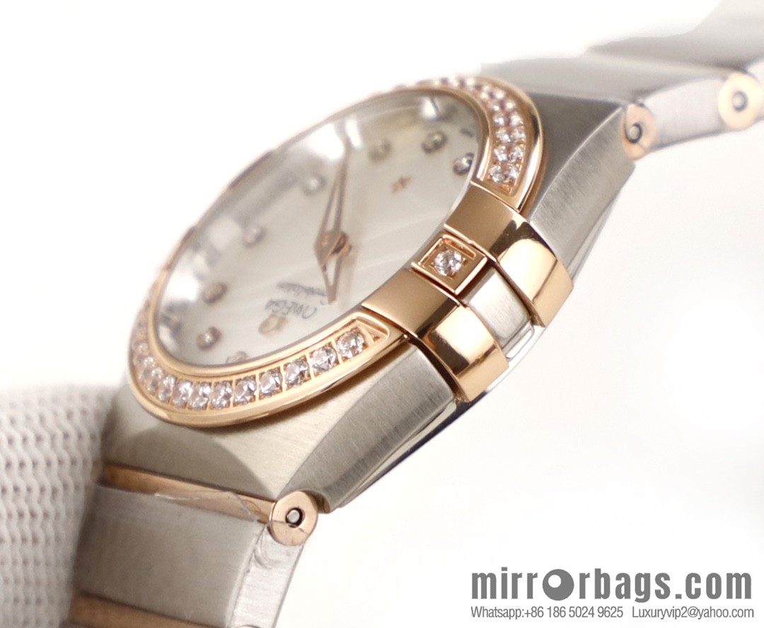 TW factory, Omega OMEGA women's constellation series 🎮 DG1 size 27mm quartz watch