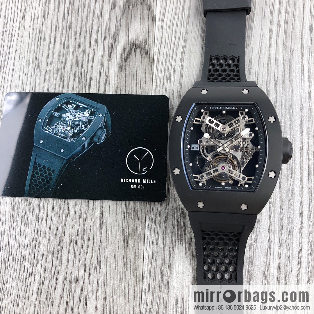 YS Richard Miller RM027 🎮 a tourbillon movement customized from a single watch, Richard Miller RM027