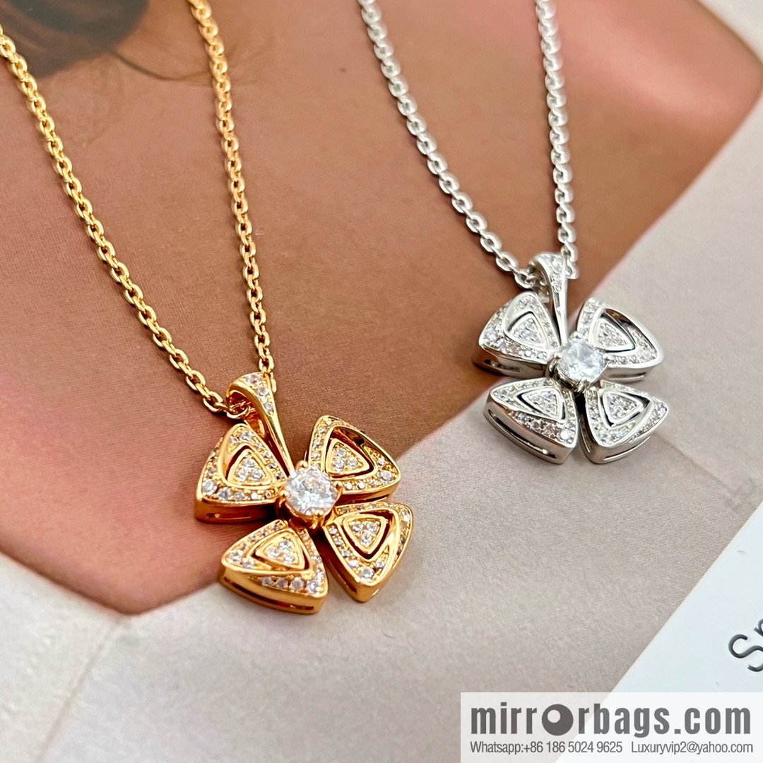 BVLGARI Bulgari series, four-leaf clover necklace