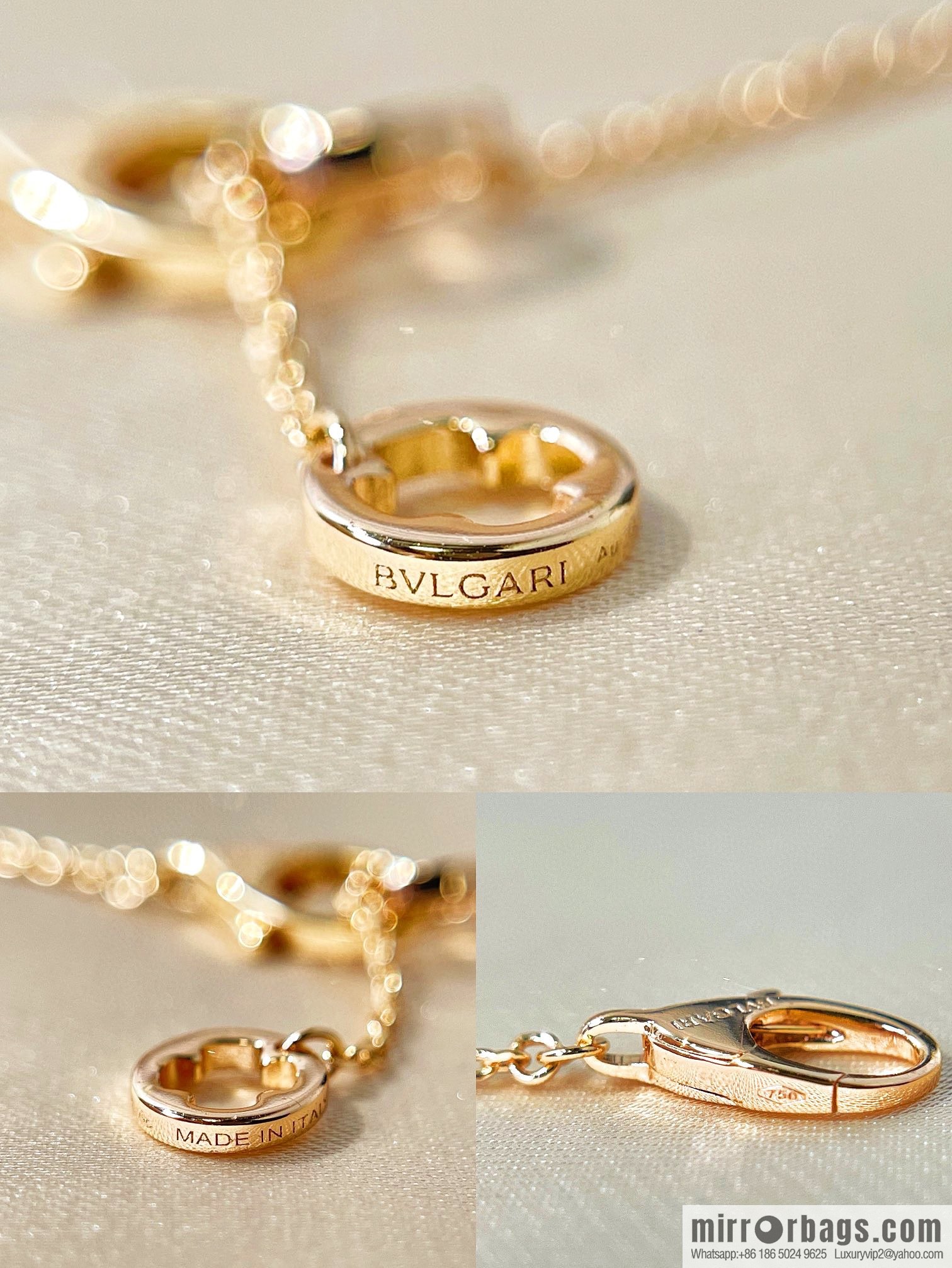 BVLGARI Bulgari series, four-leaf clover necklace