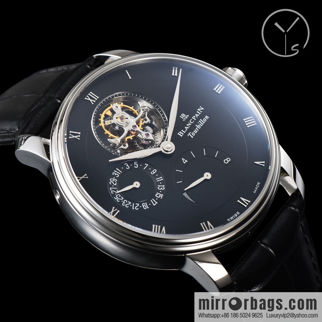 YS Yongshi Blancpain V3 Upgraded Classic Series 6025-1542-55 ๐ฎ True Tourbillon Men's Watch