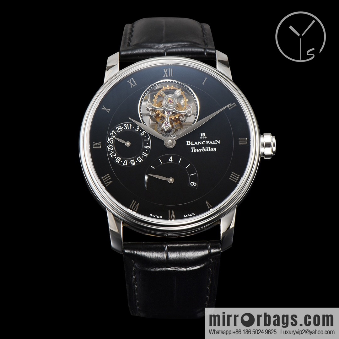 YS Yongshi Blancpain V3 Upgraded Classic Series 6025-1542-55 ๐ฎ True Tourbillon Men's Watch