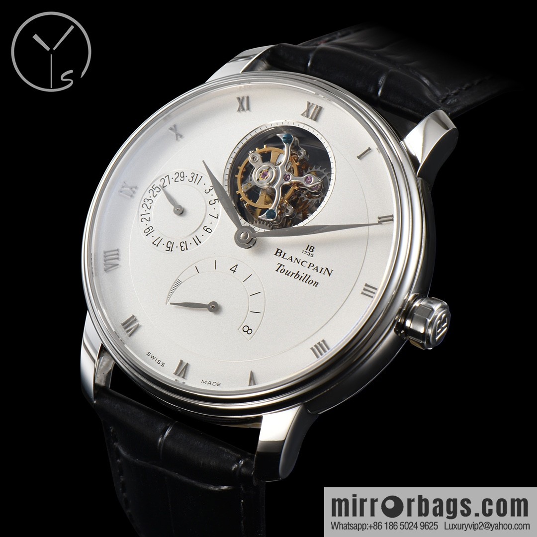 YS Yongshi Blancpain V3 Upgraded Classic Series 6025-1542-55 ๐ฎ True Tourbillon Men's Watch