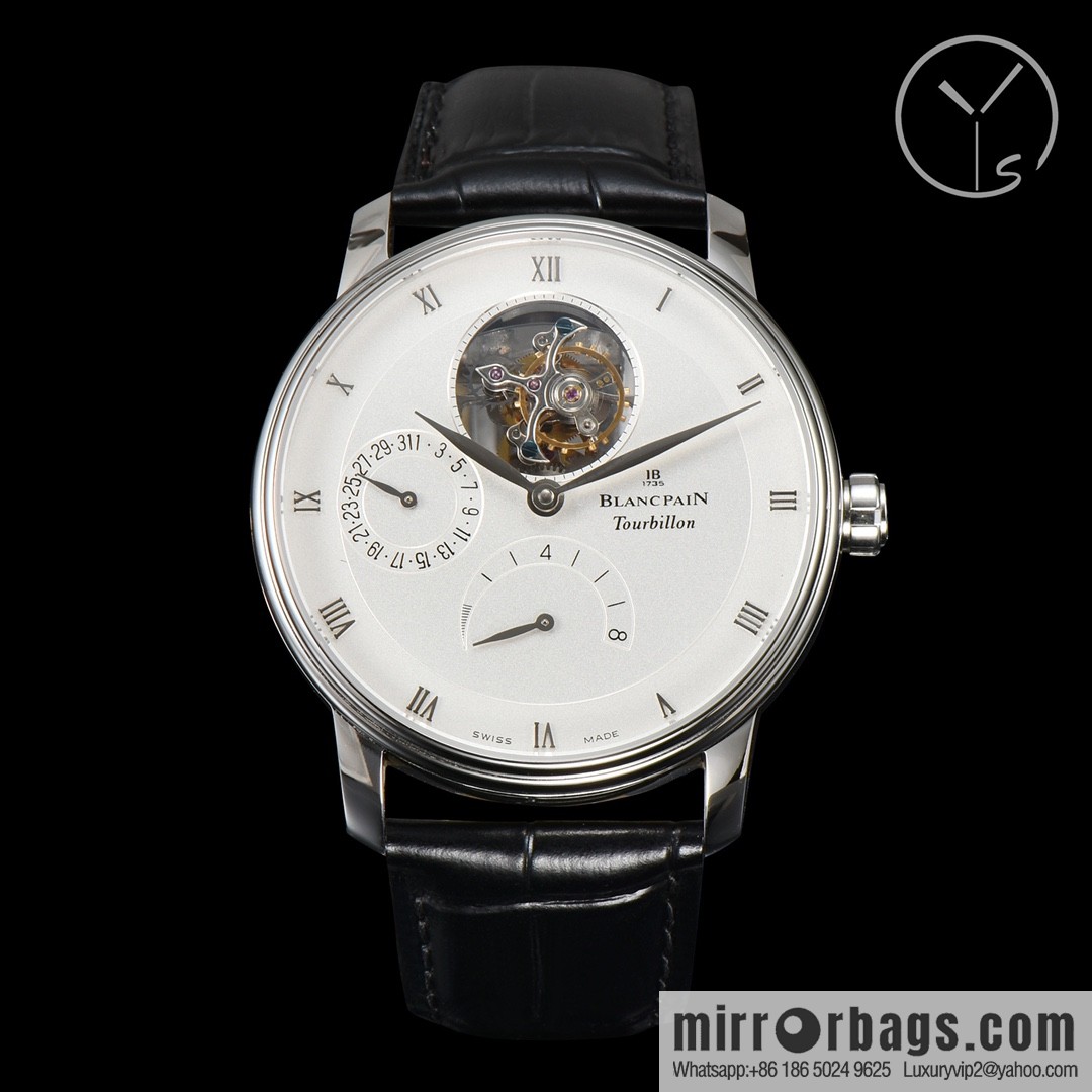 YS Yongshi Blancpain V3 Upgraded Classic Series 6025-1542-55 ๐ฎ True Tourbillon Men's Watch