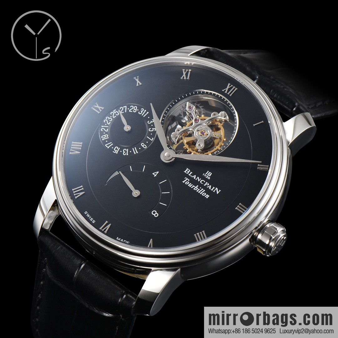 YS Yongshi Blancpain V3 Upgraded Classic Series 6025-1542-55 ๐ฎ True Tourbillon Men's Watch