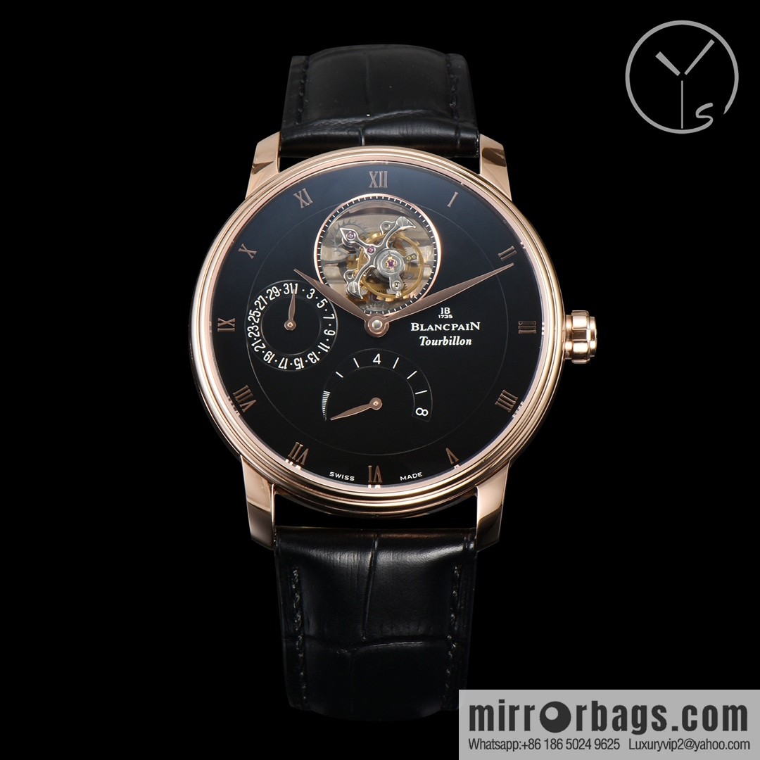 YS Yongshi Blancpain V3 Upgraded Classic Series 6025-1542-55 ๐ฎ True Tourbillon Men's Watch