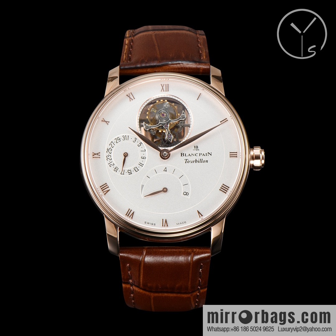 YS Yongshi Blancpain V3 Upgraded Classic Series 6025-1542-55 ๐ฎ True Tourbillon Men's Watch