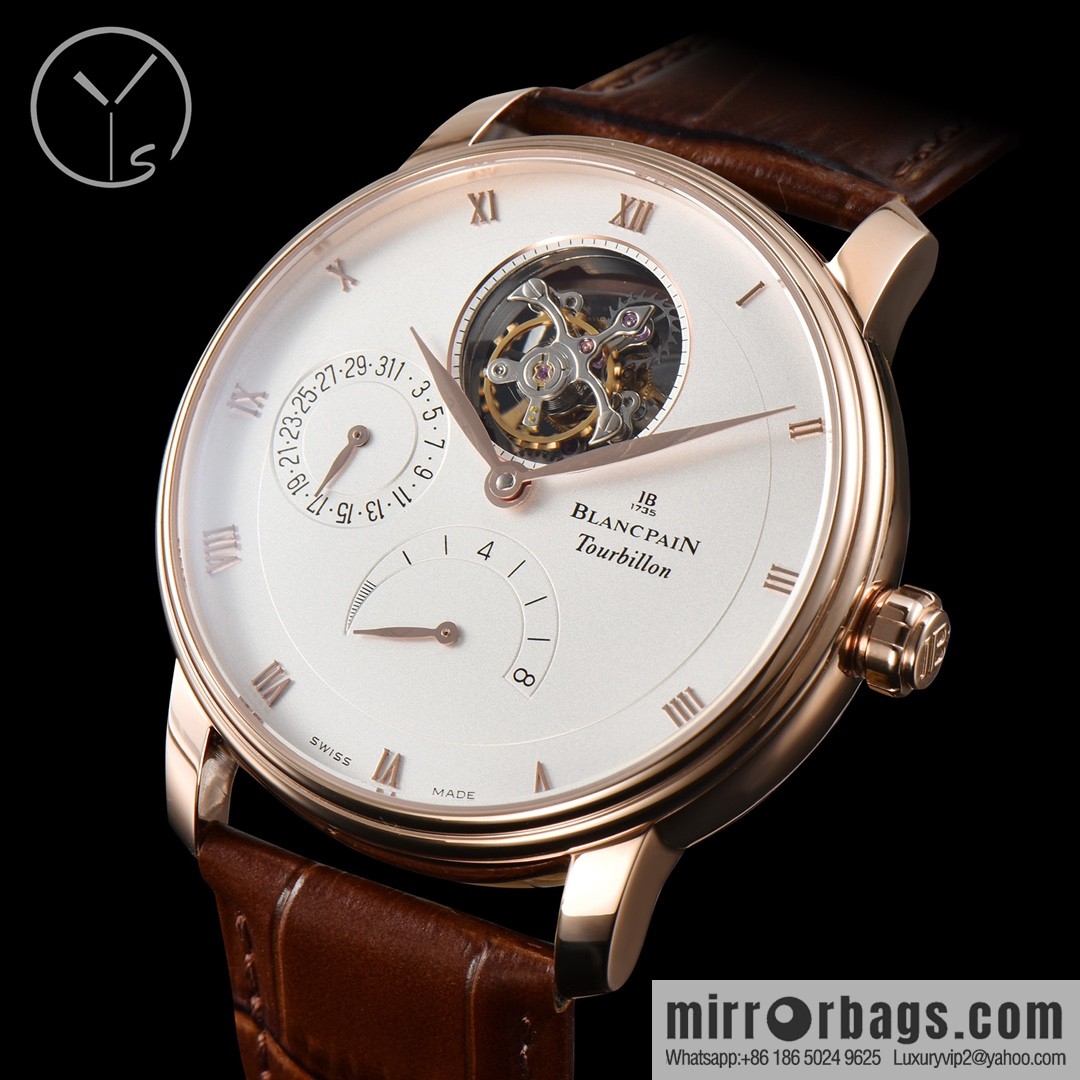 YS Yongshi Blancpain V3 Upgraded Classic Series 6025-1542-55 ๐ฎ True Tourbillon Men's Watch